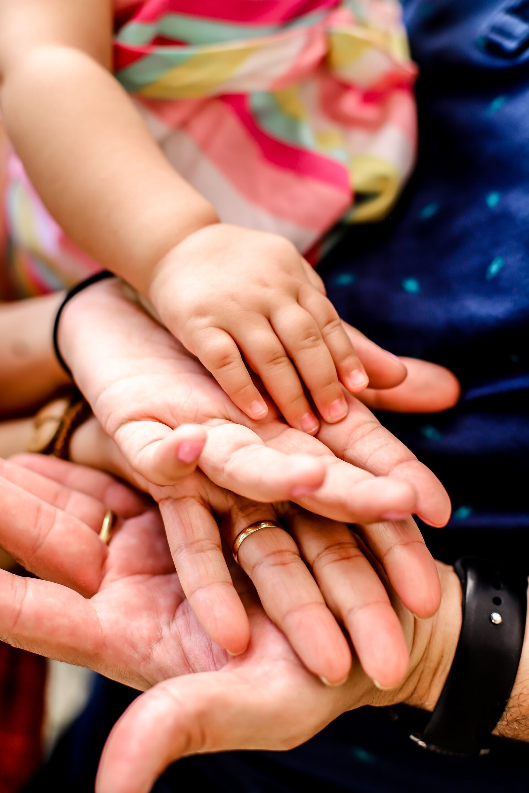 Family Holding hands